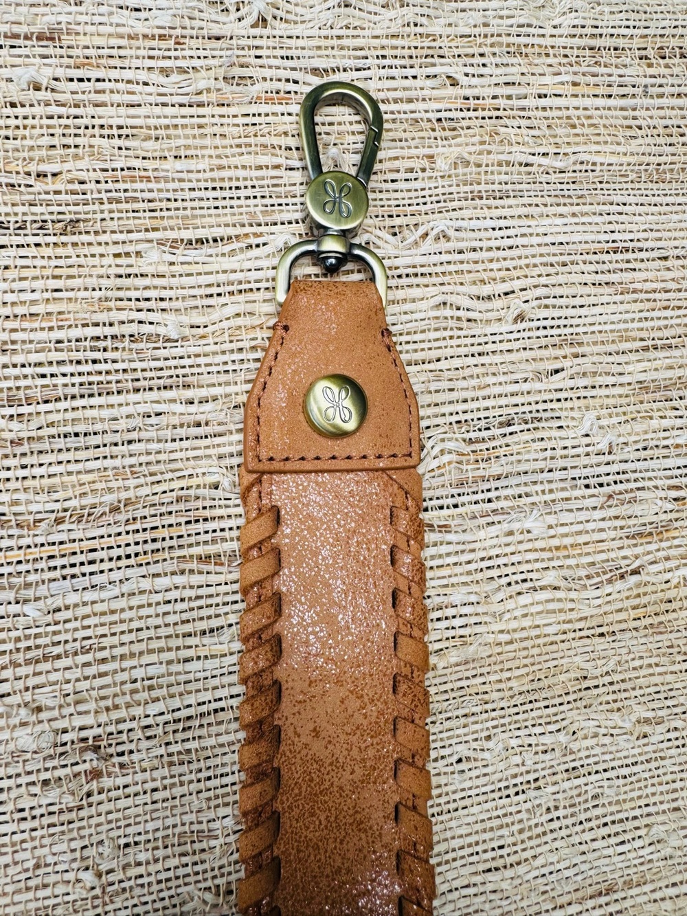 HOBO Whipstitch Guitar Strap - Leather Replacement Strap for Bag Purse Tote - Picture 6 of 16